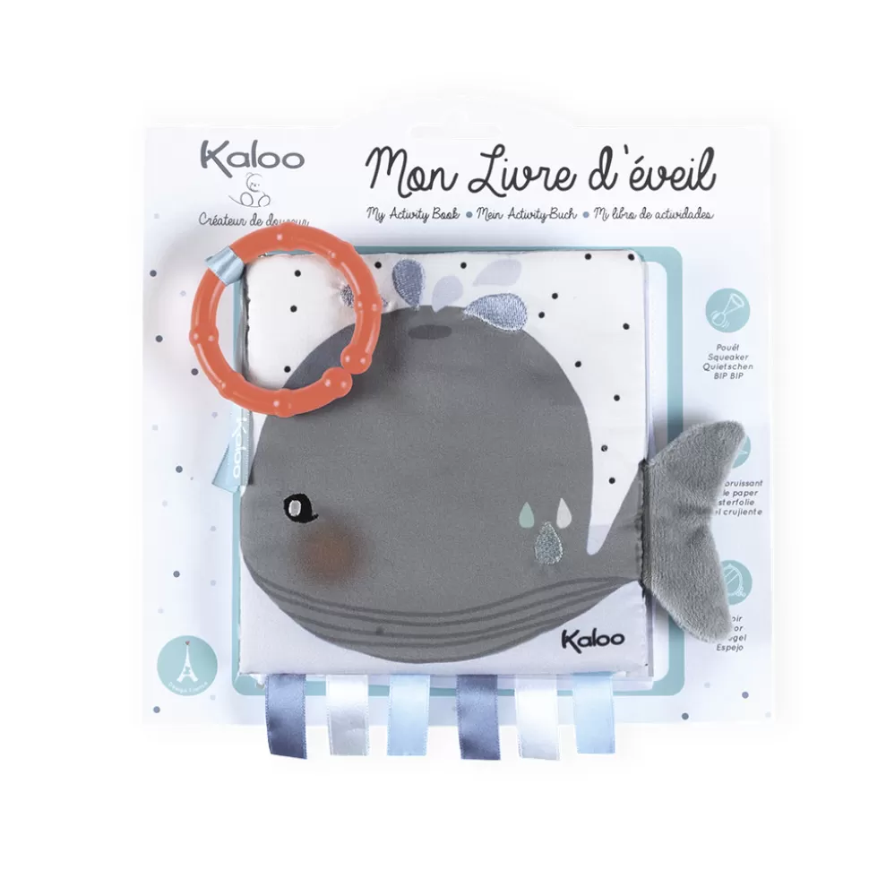 Kaloo Livres En Tissu^Livre D'Éveil "Le Baleineau Triste"